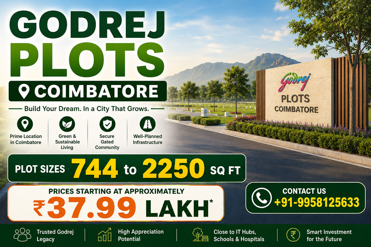 Godrej Plots Coimbatore